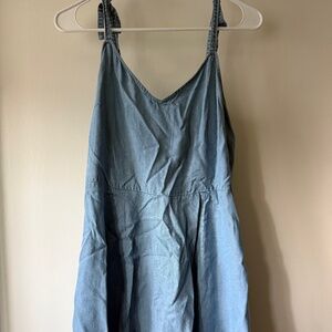 Mini Jean Inspired Dress